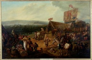 معرض في بلدة مور ، نيوكاسل ، c.1810 بواسطة جون جلين ويلسون